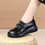 Bequeme Lederschuhe mit rutschfester Sohle R&B R&B