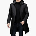R&B | Stilvolle Winterjacke mit Kapuze für Männer