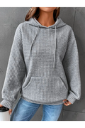 R&B | Pullover Warm für Frauen Kapuze