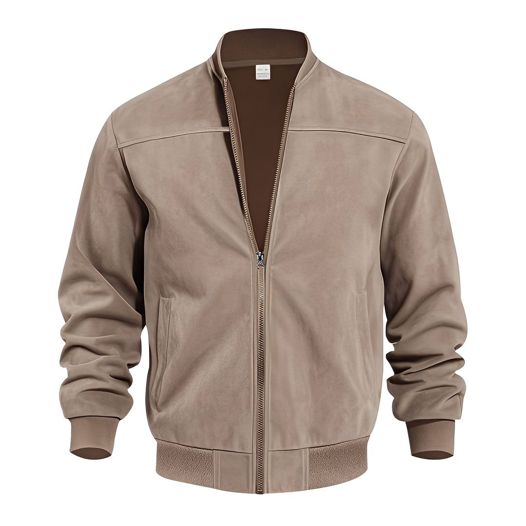 R&B | Klassische, stilvolle Wildlederjacke für Männer