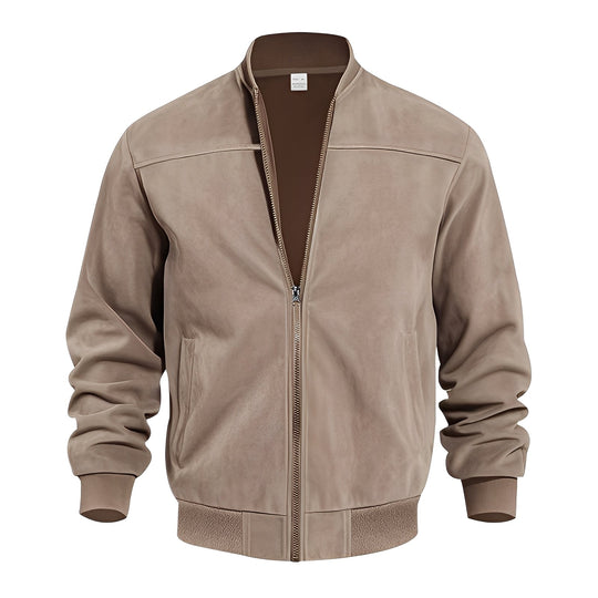 R&B | Klassische, stilvolle Wildlederjacke für Männer