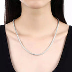 R&B | 925 3Mm Sterling Silber Schlangen Kette
