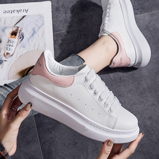 R&B | Lässige Herbst Turnschuhe mit Plateau