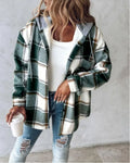 R&B | Weiche Flanell Bedruckte Jacke