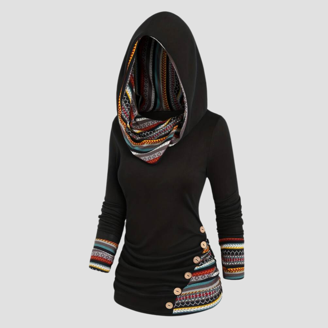 R&B | Boho-Stil Damenhoodie