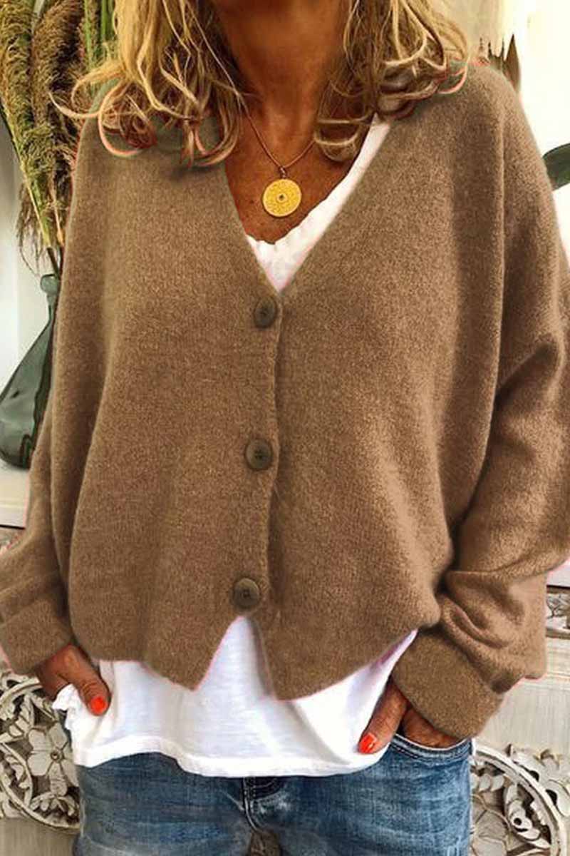 R&B | Stilvolle und Elegante Winter Strickjacke