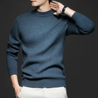 R&B | Klassischer Strickpullover Rundhals Zeitloses und Elegantes Aussehen