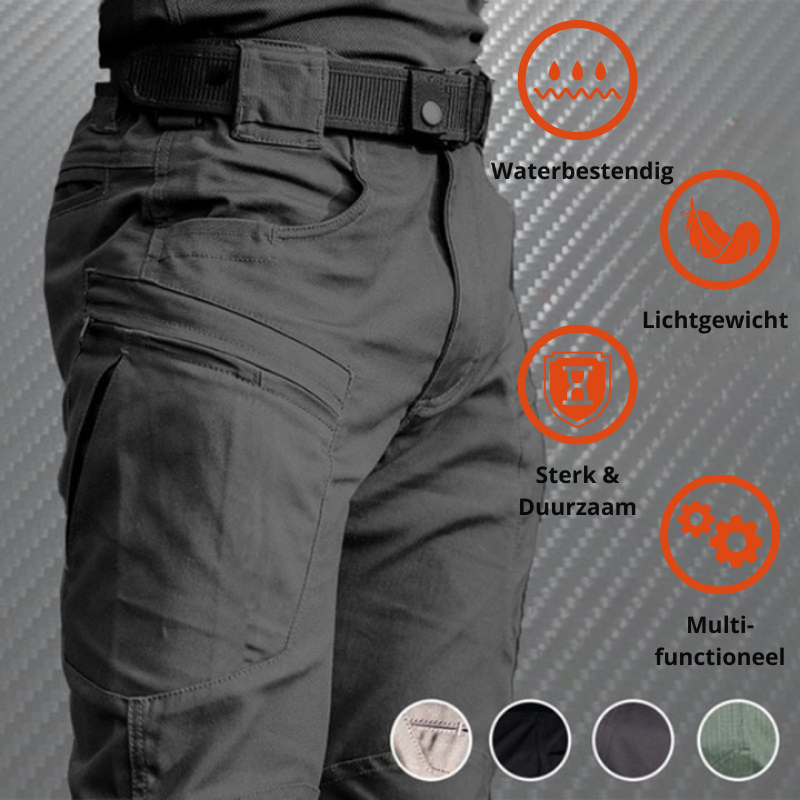R&B | Funktionale und Stilvolle Herren Cargo Hose mit Praktischen Klappen Taschen