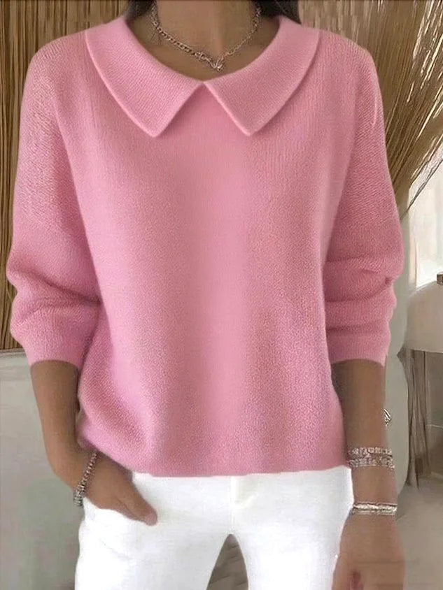 R&B | Kragenstrick Damenpullover