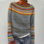 R&B | Retro Damenpullover Mit Print