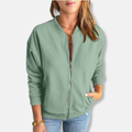 R&B | Jacke - Leicht - Lässige Passform - Reißverschluss - Rippenbündchen - Lässiger Look