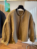 R&B | mit Reißverschluss Gesteppte Jacke