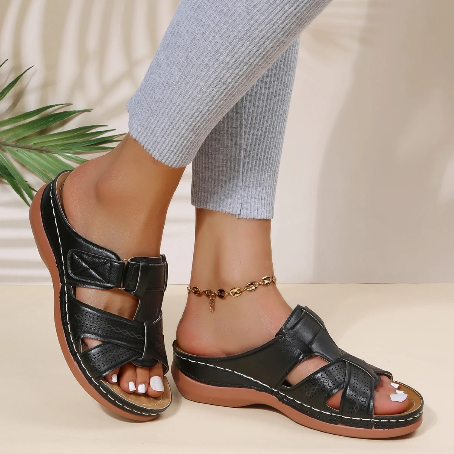 Damen Sandalen mit offener Zehe