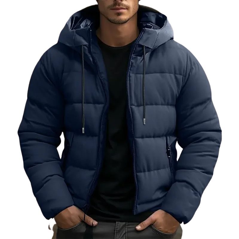 R&B | Herren Kapuzen-Puffjacke
