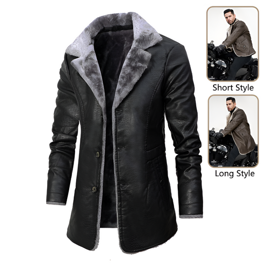 R&B | Herrenjacke Aus Gefüttertem Schafsleder