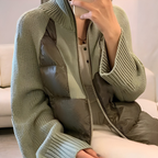 R&B | Bequeme Strickjacke mit Reißverschluss für Damen