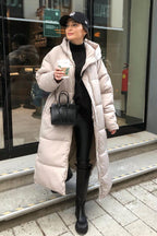 R&B | Warme, lange, bequeme Damenjacke