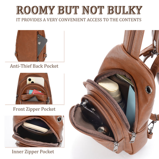 R&B | Lässige Elegante Crossbody PU Schultertasche