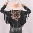 R&B | jacke Mit Fransen Für Boho-Chic Look