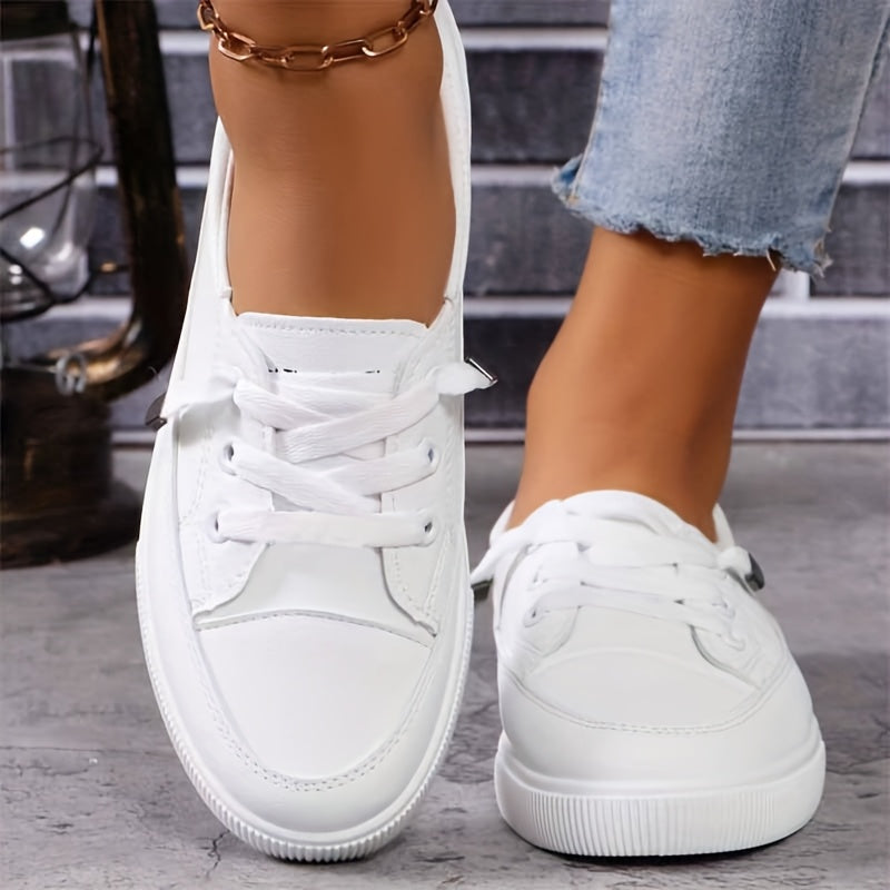Damen Schnürung Orthopädische Flache Schuhe R&B