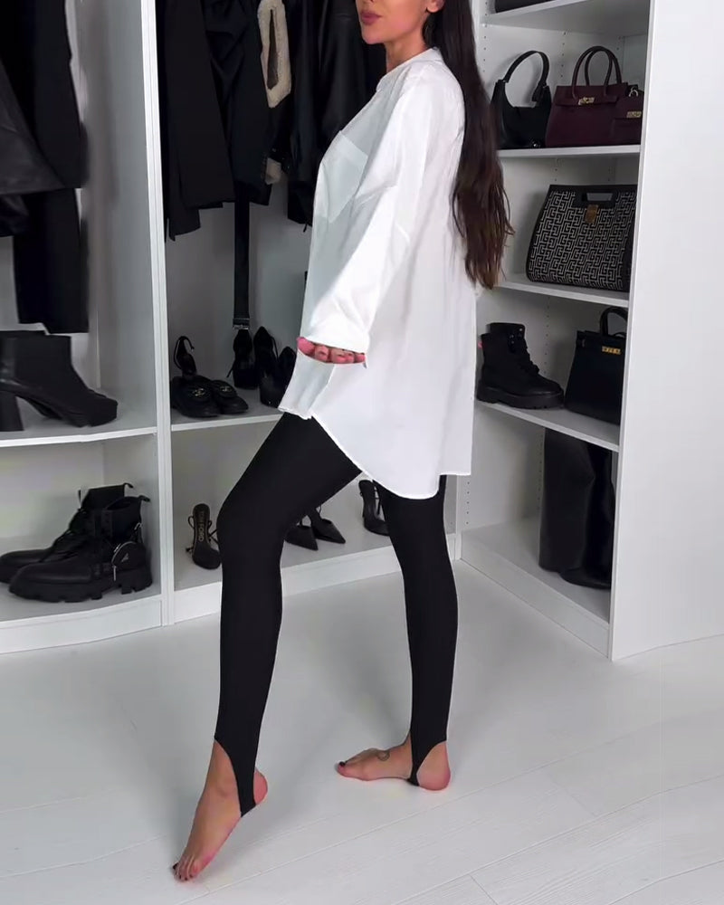 R&B | Leggings mit Knöchelriemen