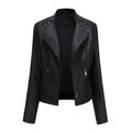 R&B | Damen Faux-Leder Bikerjacke