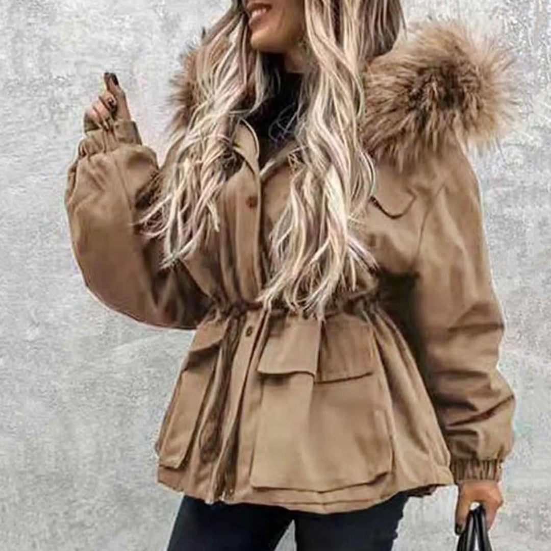 R&B | Bontgefütterte Winterjacke