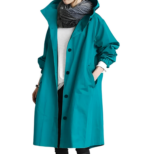 R&B | Lässig mit Kapuze und Kordel für Frauen Ideal für Herbst Winter