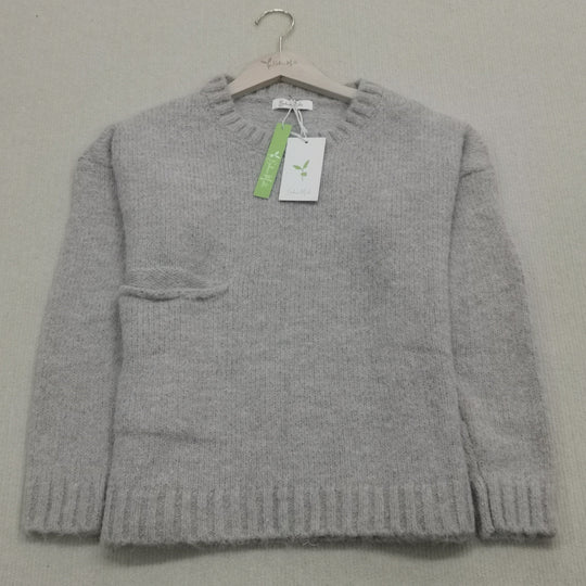 R&B | Übergroßer Strickpullover mit Tasche