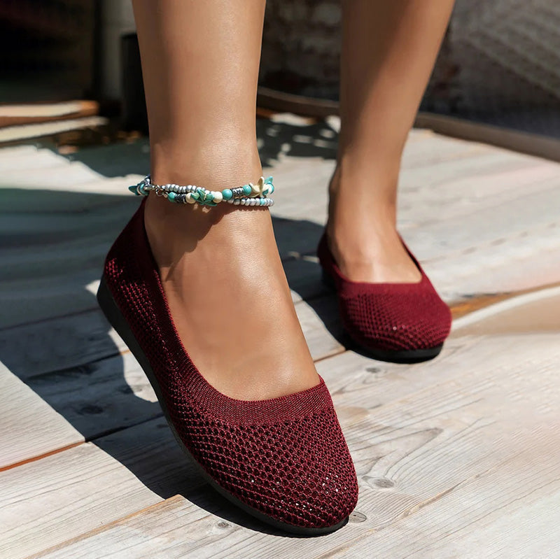 Lässige Atmungsaktive Flache Schuhe R&B