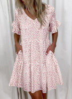 R&B | Pendelkleid mit V-Ausschnitt