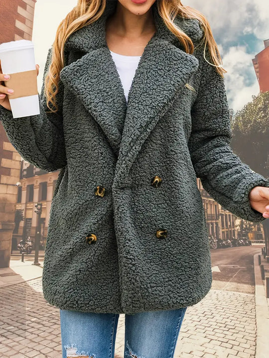 R&B | Fleece-Strickjacke