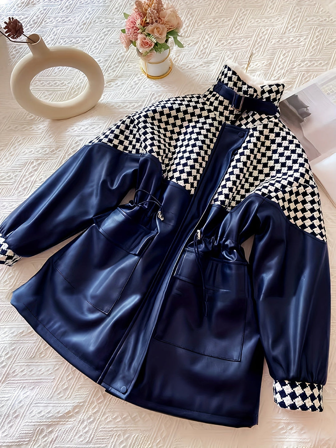 R&B | Damen-Plüschjacke für Herbst & Winter