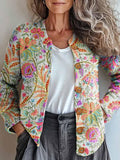R&B | Pastellblumenjacke
