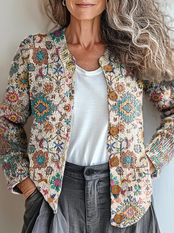 R&B | Exotische Musterjacke