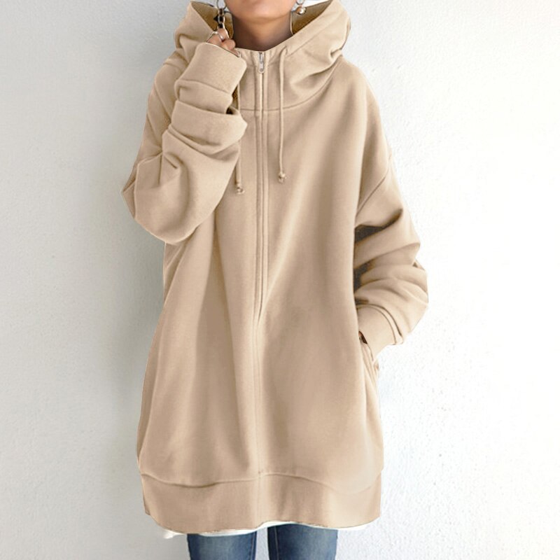 R&B | Kuscheliger Oversized Winter Sweater Hoodie
