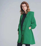 R&B | Übergroße Kapuzen Windbreaker Regenjacke