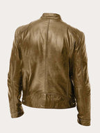 R&B | Herren Klassische Lederjacke