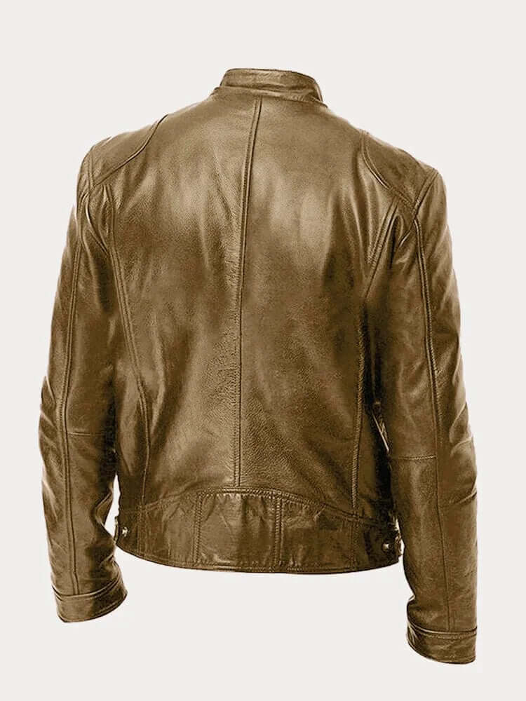 R&B | Herren Klassische Lederjacke