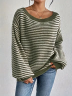 R&B | Strickpullover mit Überschnittenen Schultern