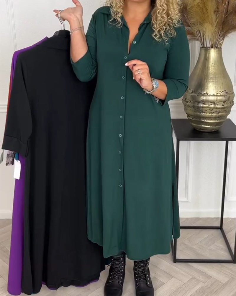R&B | Hemdkleid mit Knöpfen
