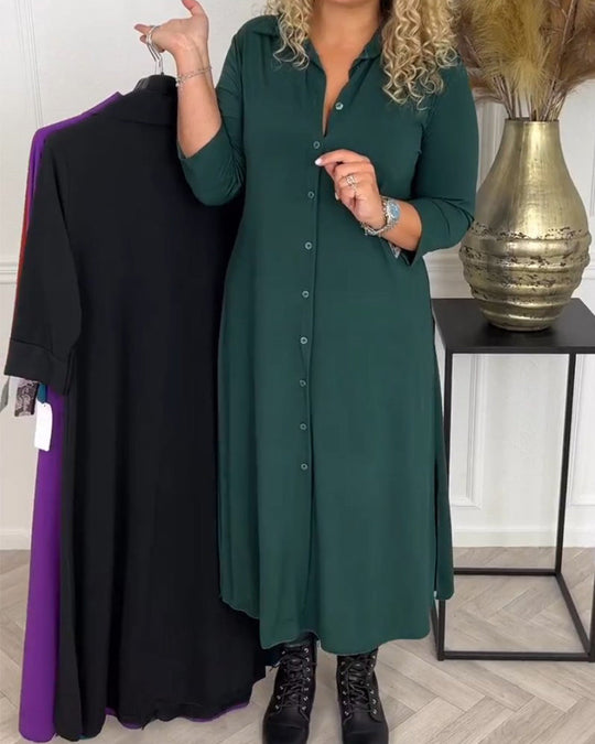 R&B | Hemdkleid mit Knöpfen
