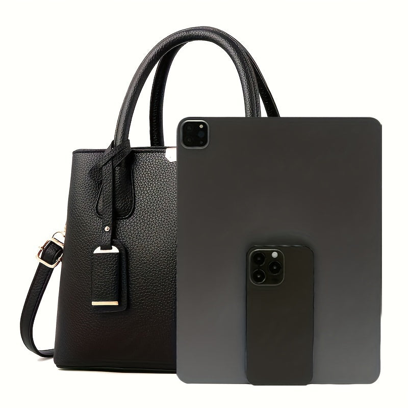 R&B | Schicke All Season Geräumige PU Handtasche für Frauen