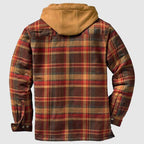 R&B | Herren Freizeit Karo-Jacke - Frühling & Herbst Reguläre Passform