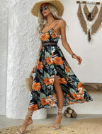 R&B | Elegantes bedrucktes Kleid