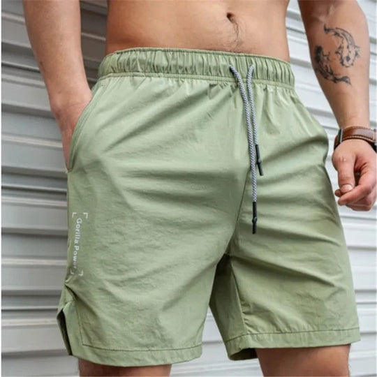 R&B | Atmungsaktive, Einfarbige Badeshorts für Männer mit Kordel