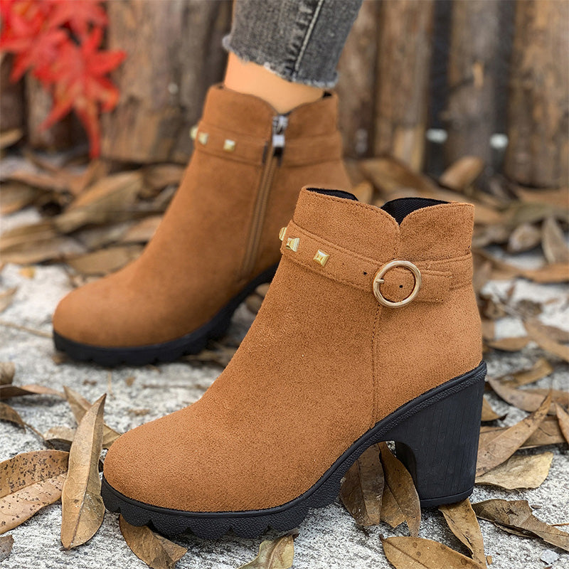 Zeitlose Damenstiefeletten aus hochwertigem Material R&B R&B