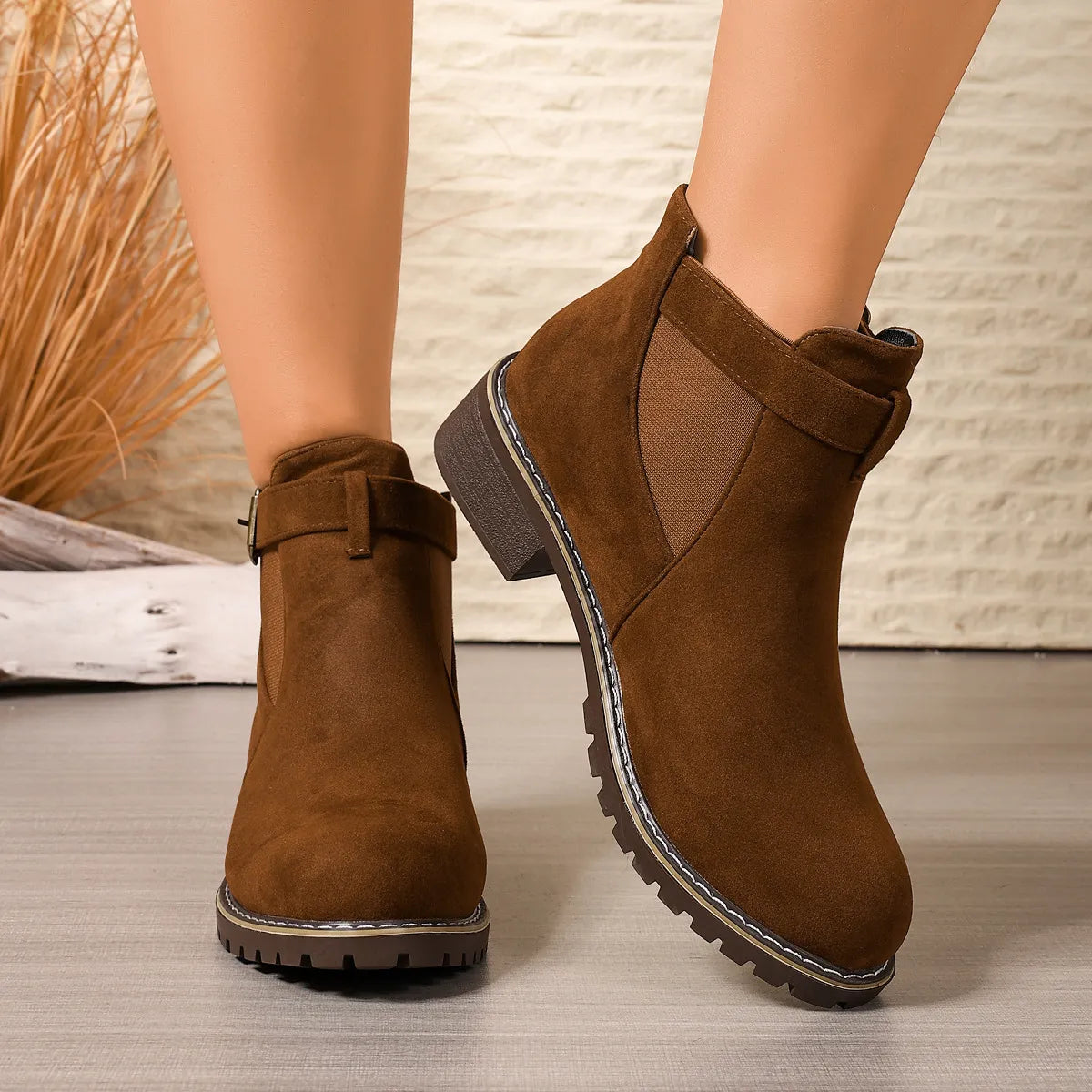 Vintage-Stiefeletten für Damen R&B R&B