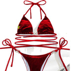 R&B | Bikini mit Samtträgern