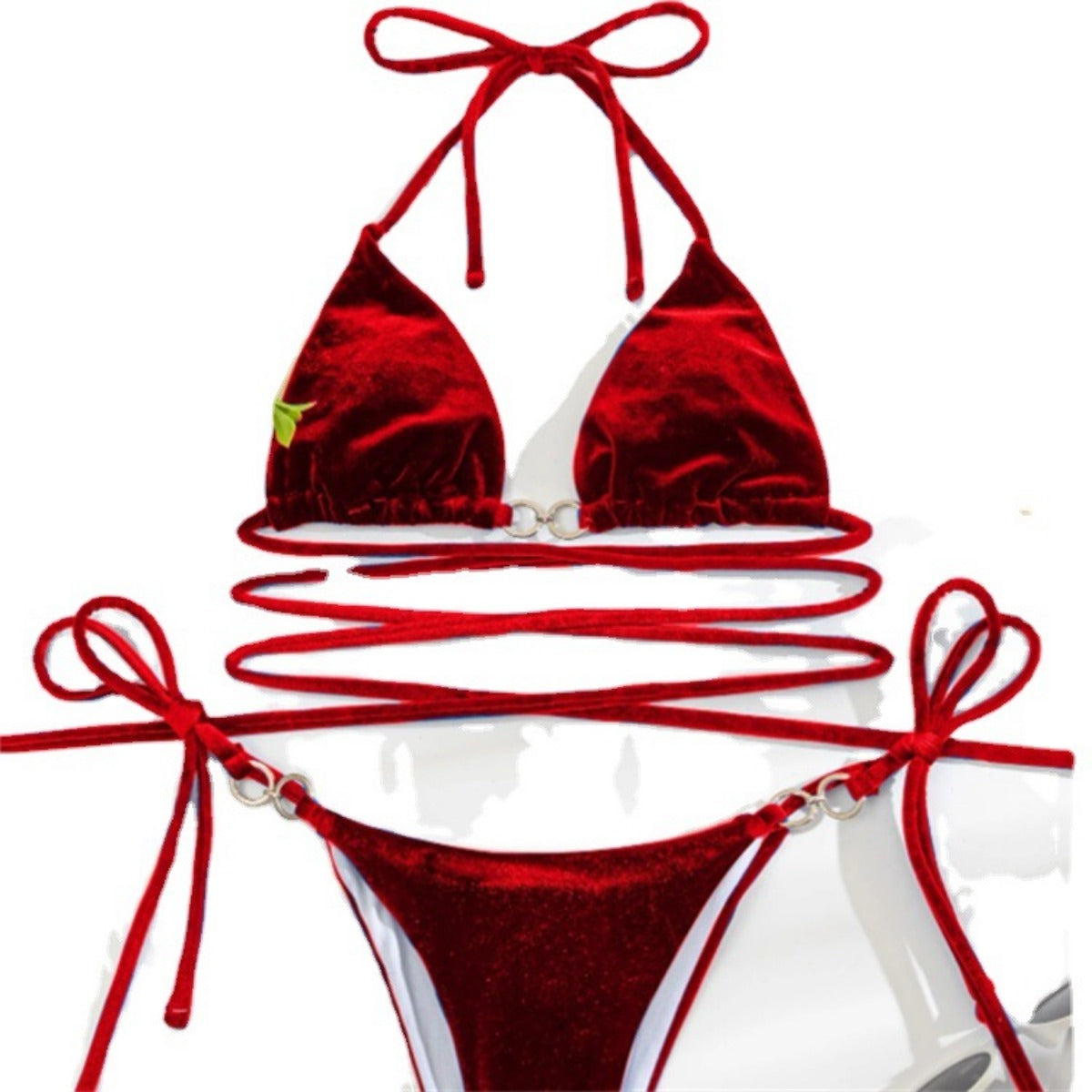 R&B | Bikini mit Samtträgern